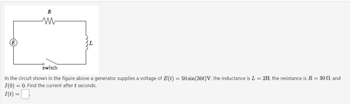 Solved In the circuit shown in the figure above a generator | Chegg.com