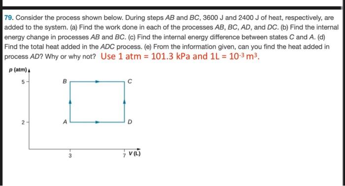 Solved 79. Consider The Process Shown Below. During Steps AB | Chegg.com