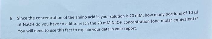 Solved 5. Use the dilution equation, M1∗ V1=M2∗V2 to | Chegg.com
