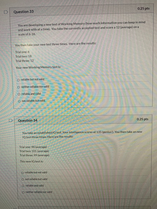 chegg trial test scores