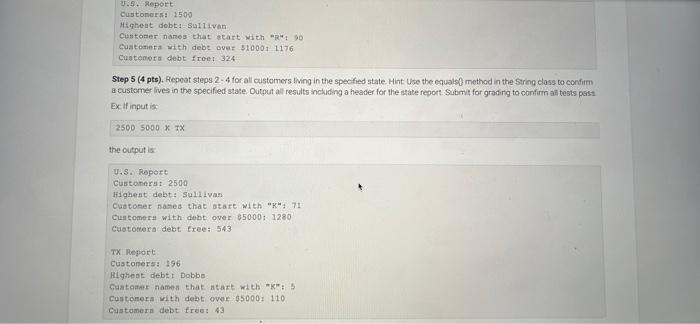 Solved Program Specifications Write a program to search | Chegg.com