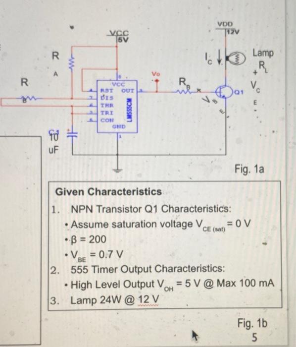 Problem 3 The 555 Timer is a tumsignal flasher