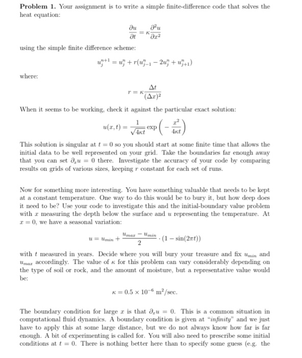 Solved Problem 1. Your assignment is to write a simple | Chegg.com