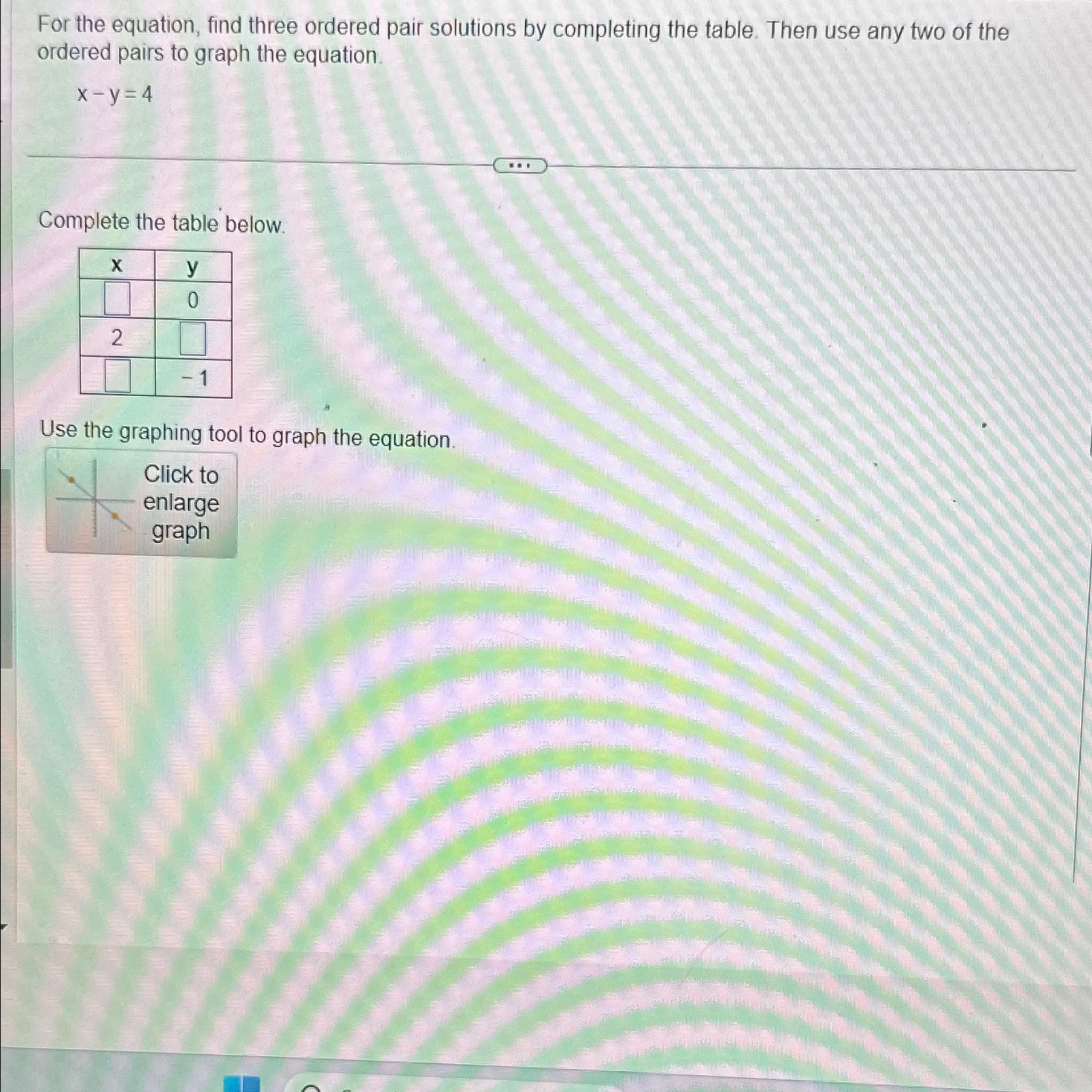 solved-for-the-equation-find-three-ordered-pair-solutions-chegg