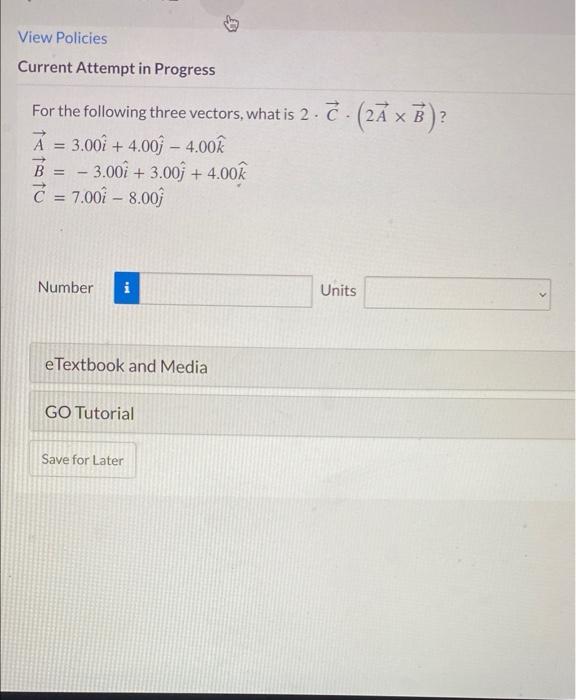 Solved View Policies Current Attempt in Progress For the | Chegg.com