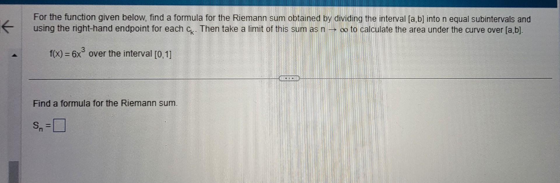 Solved For the function given below, find a formula for the | Chegg.com
