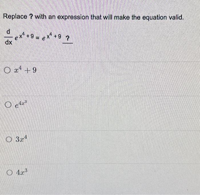 Solved Replace ? with an expression that will make the | Chegg.com