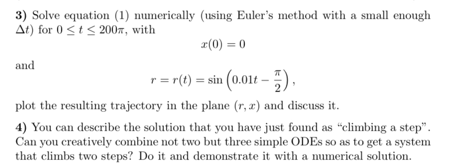 Solved just question 4).You can describe the solution that | Chegg.com