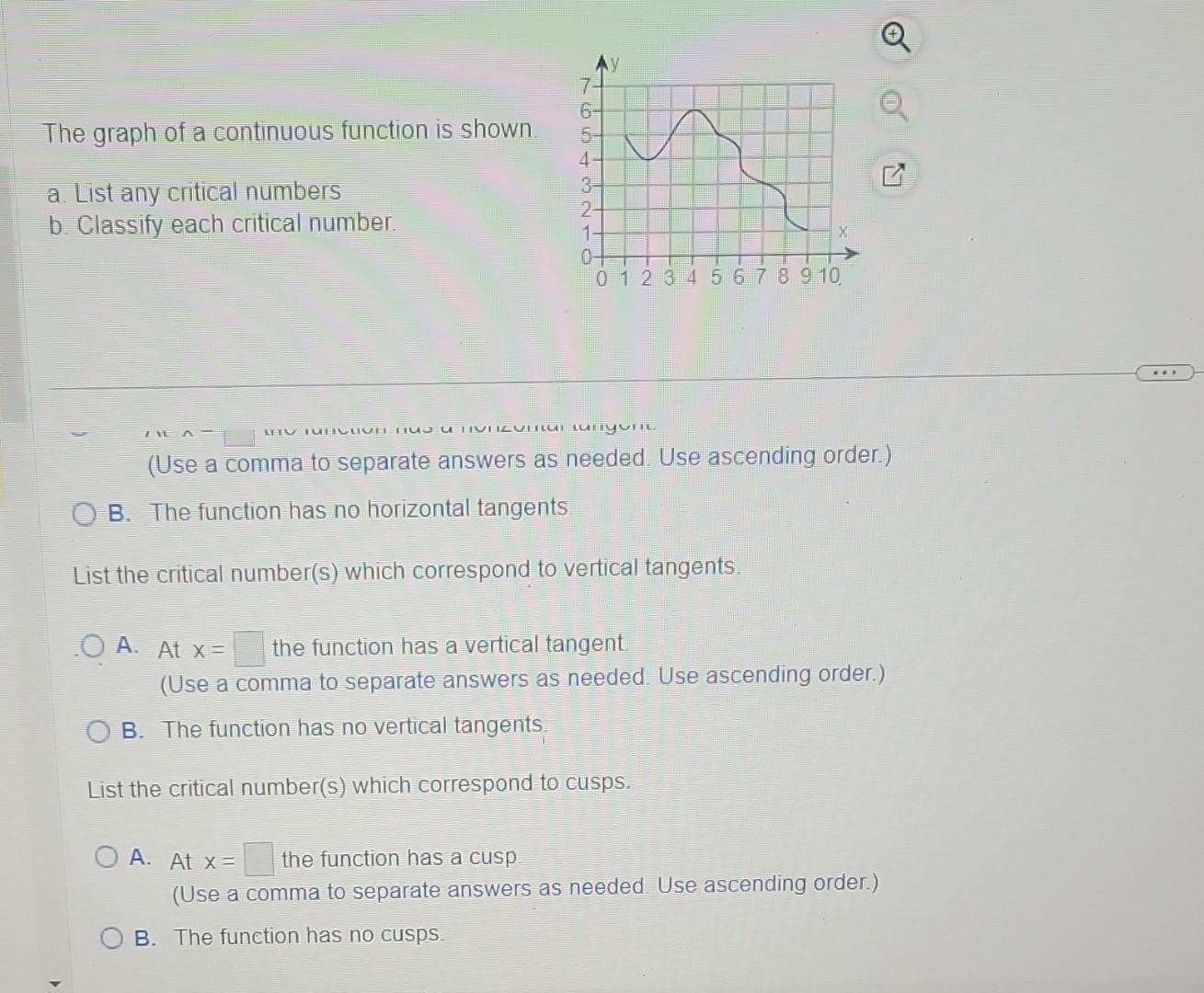 Solved The Graph Of A Continuous Function Is Shown A List Chegg solved-the-graph-of-a-continuous-function-is-shown-a-list-chegg