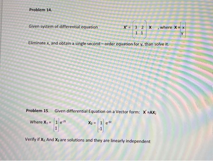 Solved Problem 11. Y' + 2Y = f(t), where f(t) = t, 0