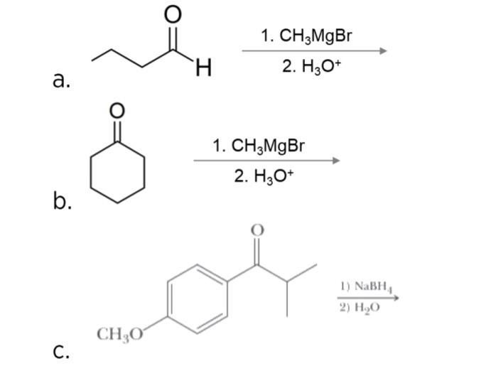 Solved Write down the mechanism of the aldehyde / ketone | Chegg.com