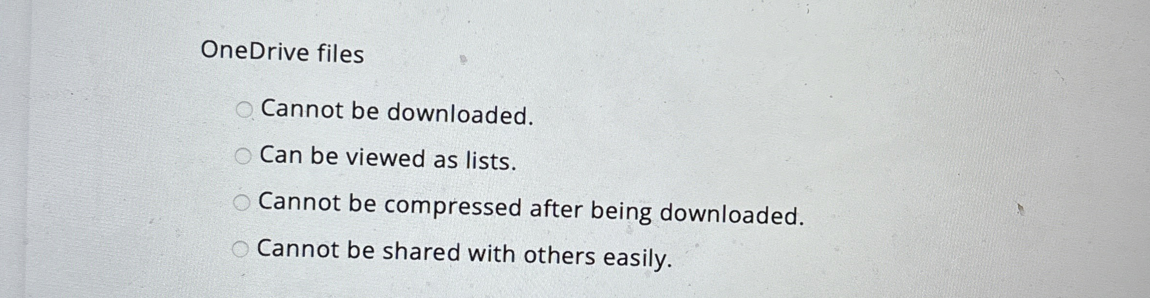 Solved OneDrive filesCannot be downloaded.Can be viewed as | Chegg.com