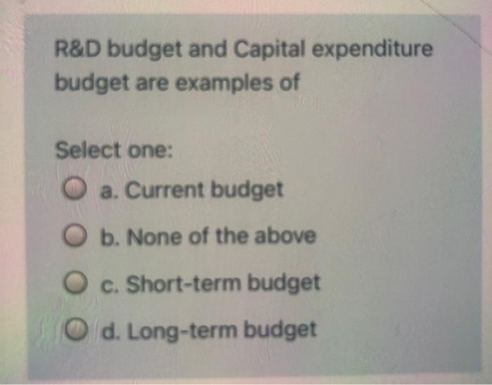 capital expenditure budget format