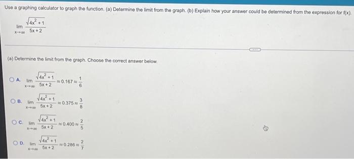 Solved Use a graphing calculator to graph the function. (a) | Chegg.com