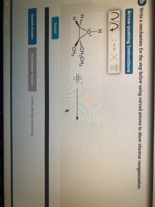 Solved B Write A Mechanism For The Step Below Using Curved | Chegg.com