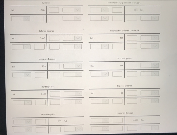 Solved PART 9 Post and Close All Accounts Taccounts have