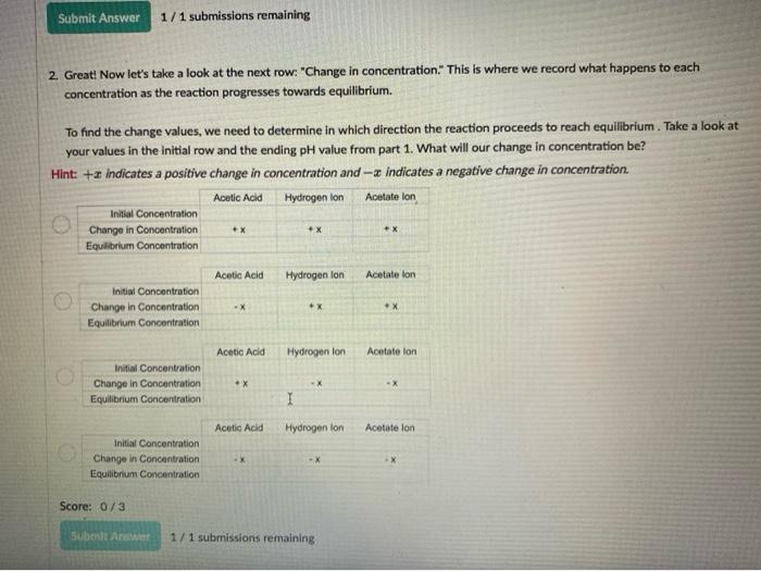 Solved v Part 2: The ICE Method The ICE Method is an acronym | Chegg.com