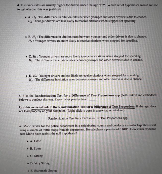 Solved A H 0 The Difference In Citation Rates Chegg Com