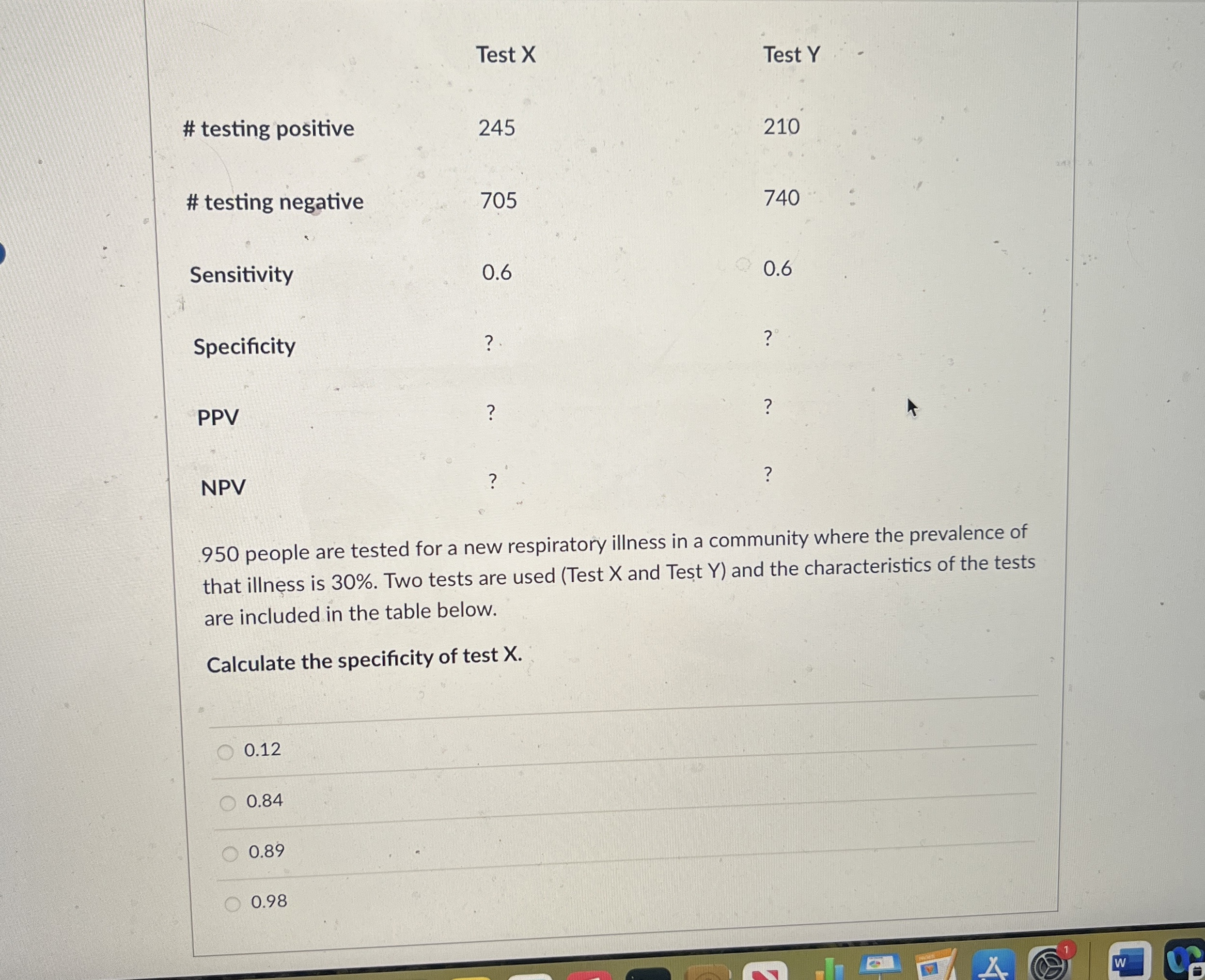 Solved # testing positive Test X# testing | Chegg.com