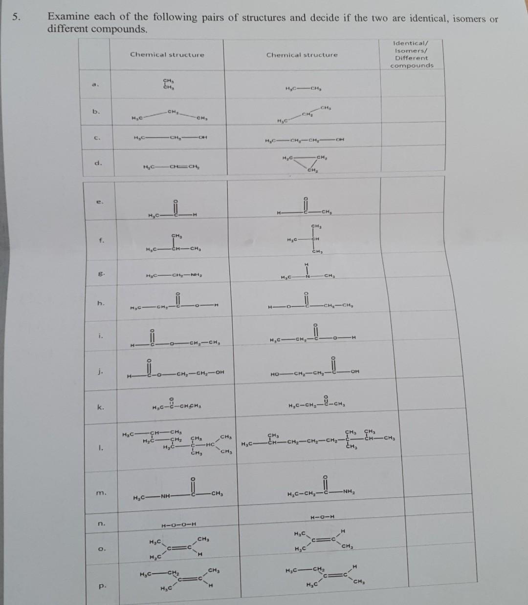 Solved 6. Make models of ethene C2H4 and propene C3H6. 7