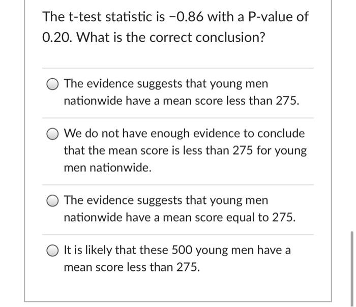 Solved The National Assessment of Educational Progress | Chegg.com
