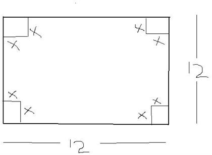 Solved An open top box is to be made by cutting small | Chegg.com