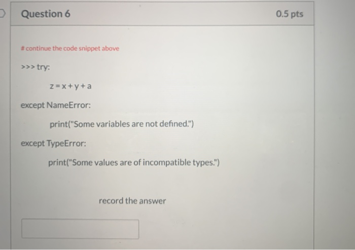 Solved 1 ווCIוסטIT Errors and Exceptions. There are two main | Chegg.com