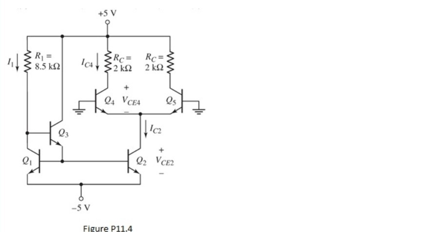 Solved QUESTION 2: The differential amplifier in Figure | Chegg.com