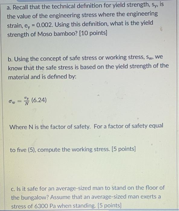 Solved The Engineering Stress Strain Below 600 500 400 S Chegg Com