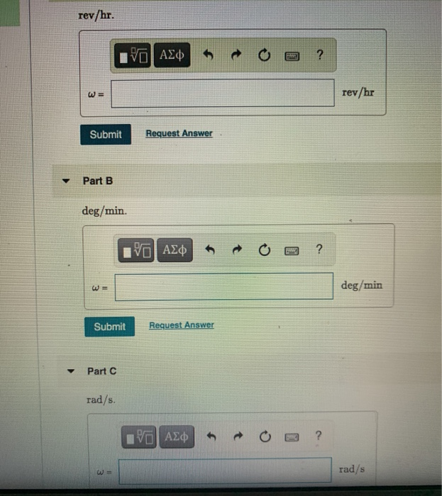 Solved Express the angular velocity of the second hand on a
