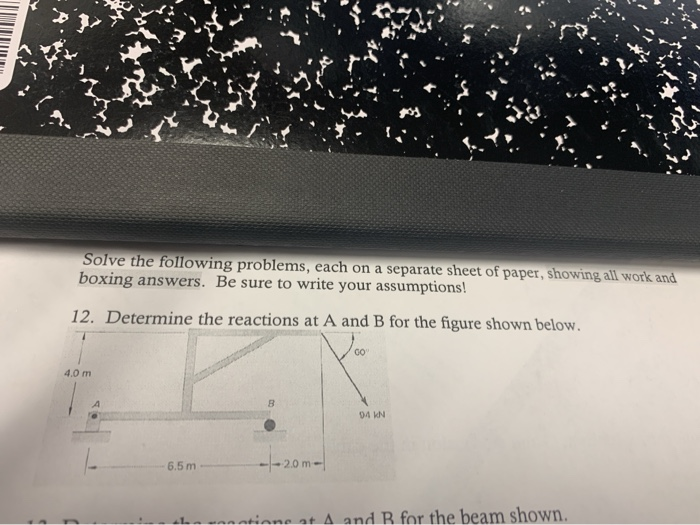 Solved Solve the following problems, each on a separate | Chegg.com