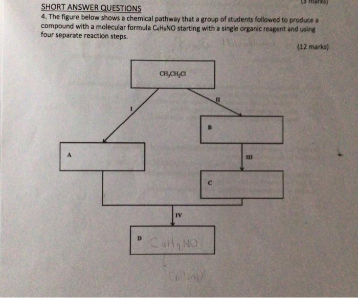 Solved SHORT ANSWER QUESTIONS 4. The figure below shows a | Chegg.com
