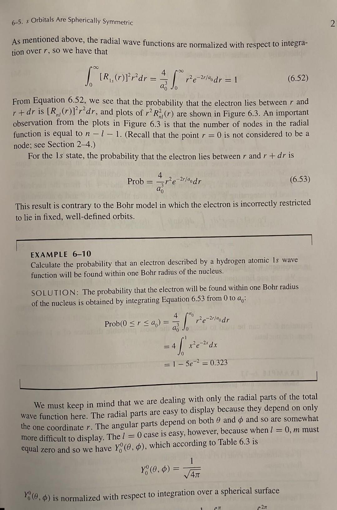Solved 3: Use the Rior) function (Is orbital), a. Show that | Chegg.com