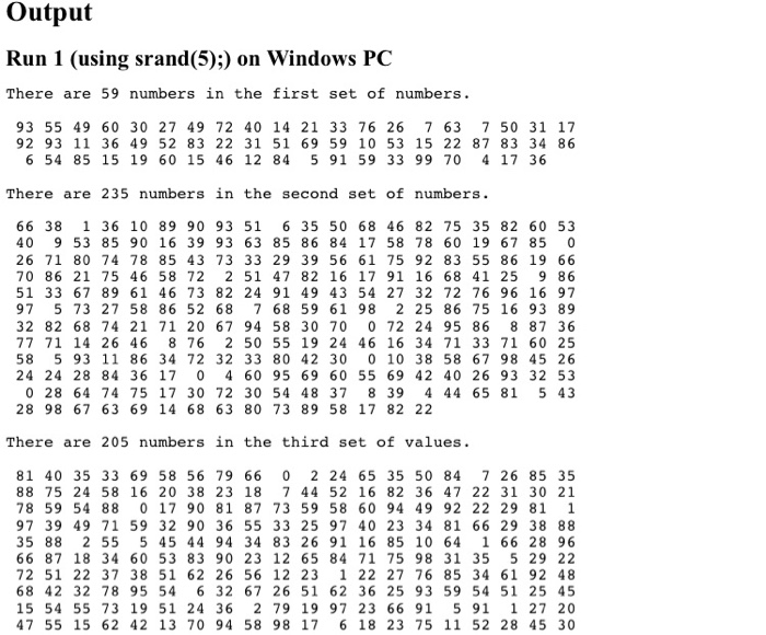 random number generator 1-75