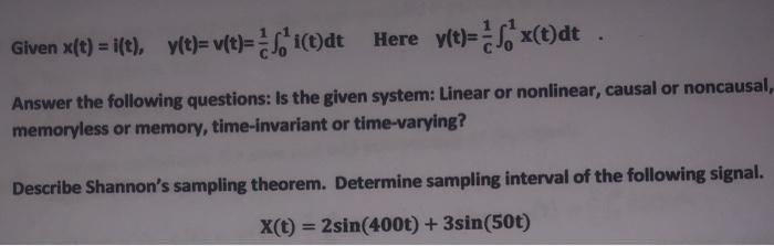 Solved Please solve the following questions step by step and | Chegg.com