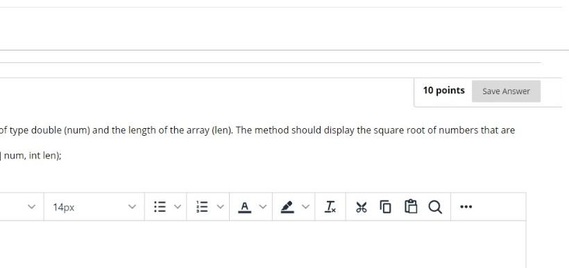 Solved QUESTION 3 10 points Write a recursive method that | Chegg.com