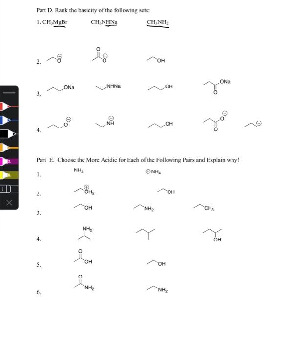 solved-part-d-rank-the-basicity-of-the-following-sets-1-chegg