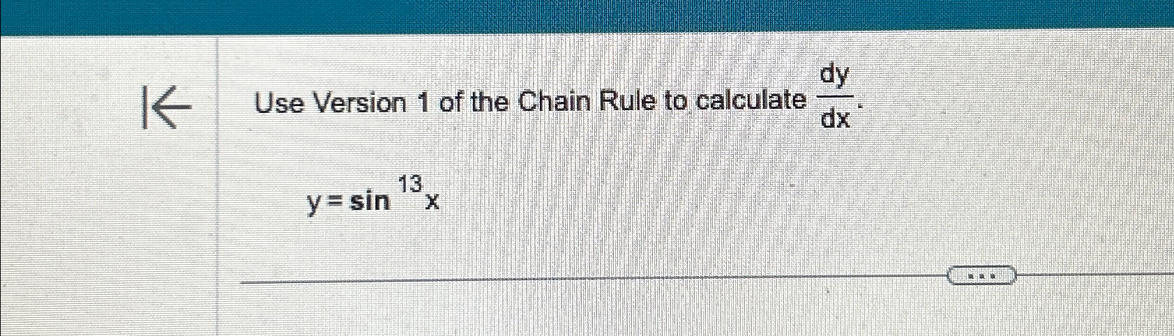 Solved Use Version 1 ﻿of the Chain Rule to calculate | Chegg.com