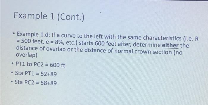 - Example 1.d: If a curve to the left with the same | Chegg.com