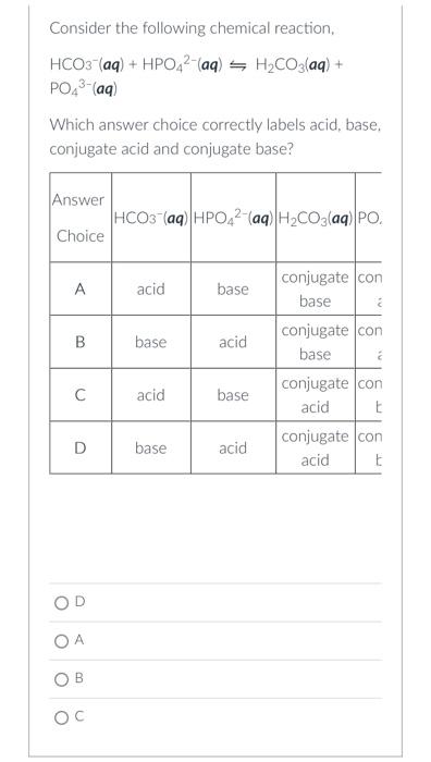 Solved Consider The Following Chemical Reaction, | Chegg.com