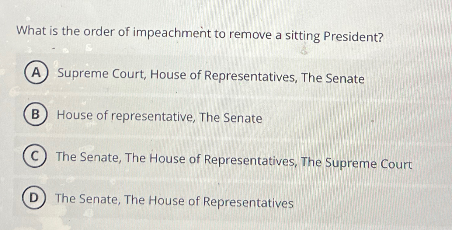 what is the house of representatives role in impeachment proceedings