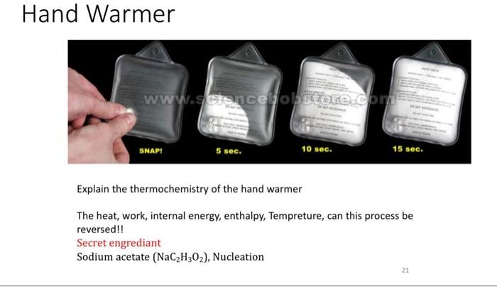 How Do Reusable Hand Warmers Work?