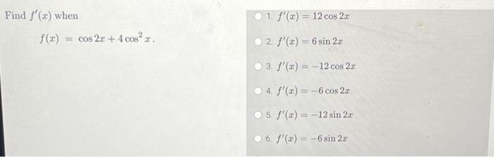 derivative of 2sec 2 x tan x