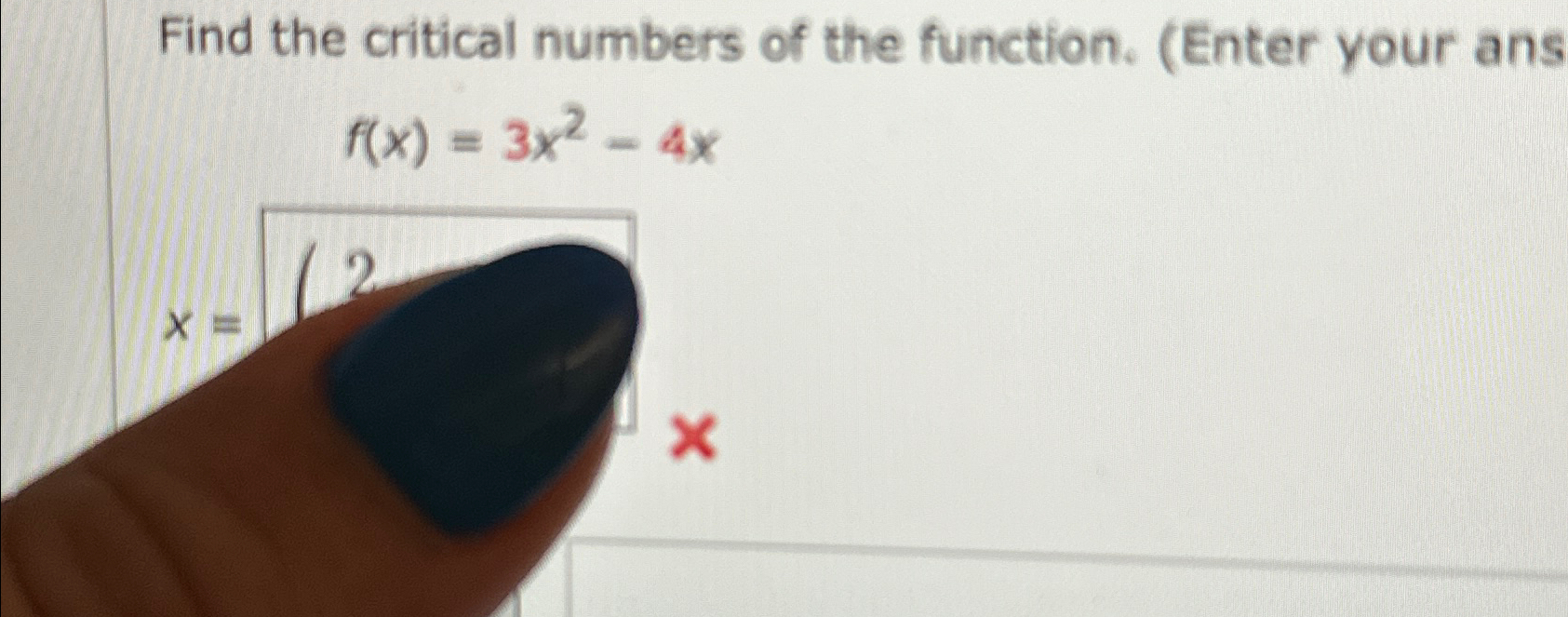 Solved Find the critical numbers of the function. (Enter | Chegg.com