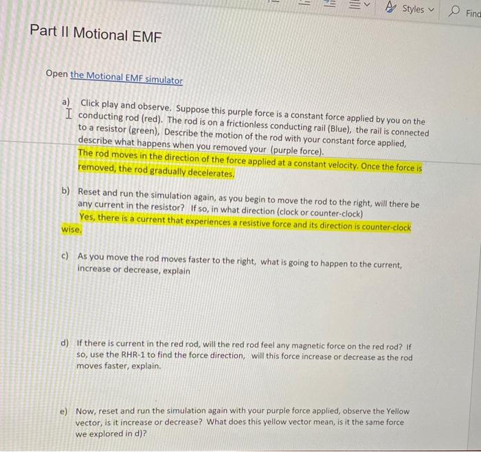 Solved I have attached pictures of the simulation used for | Chegg.com