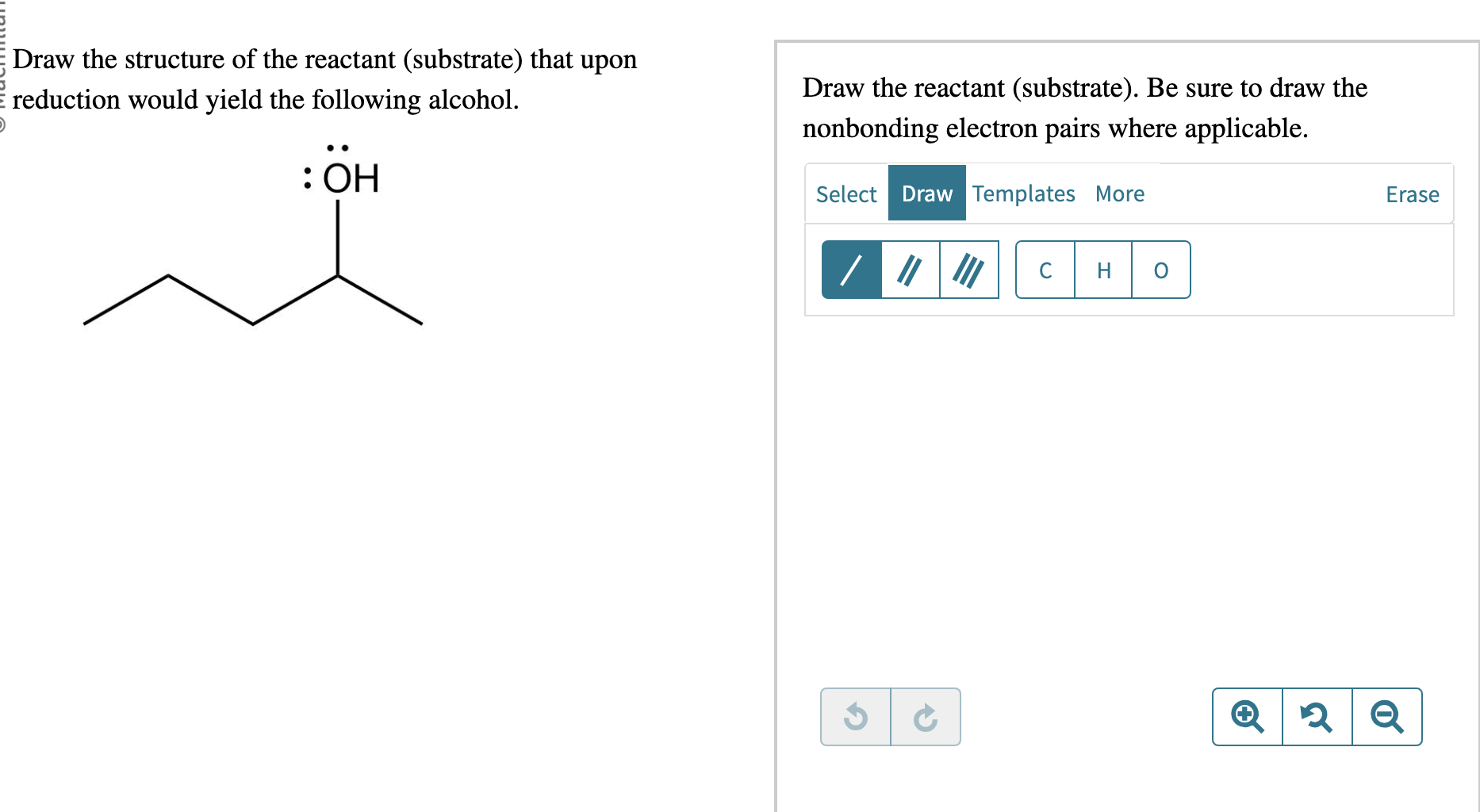 Substrate Draw Solved Draw the structure of the reactant (substrate) that | Chegg.com