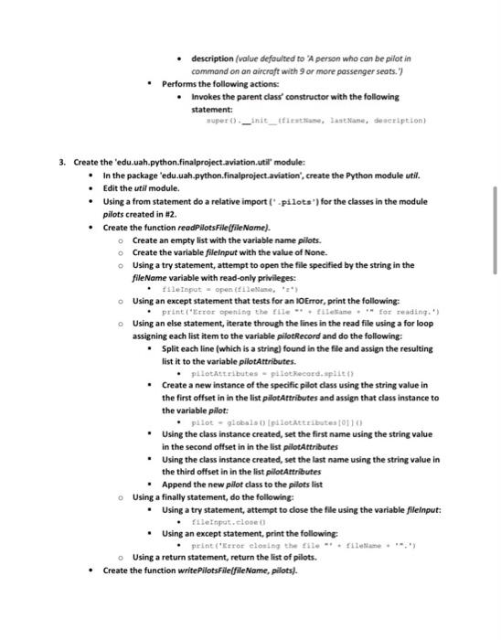 Name: Python Programming Final Project Capstone Date: | Chegg.com