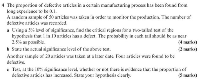 Solved This question is related to hypothesis testing. I | Chegg.com