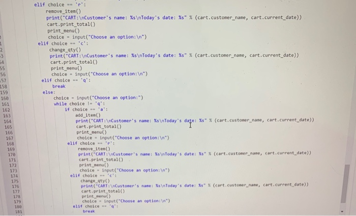 Solved I need help fixing my code. The first 5 pictures is | Chegg.com