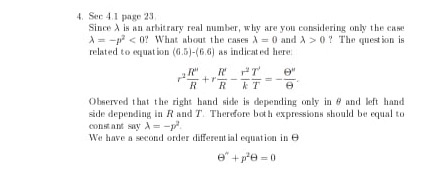 Arbitrary Real Number Solved 4. Sec 4.1 page 23 Since is an arbitrary real number, | Chegg.com